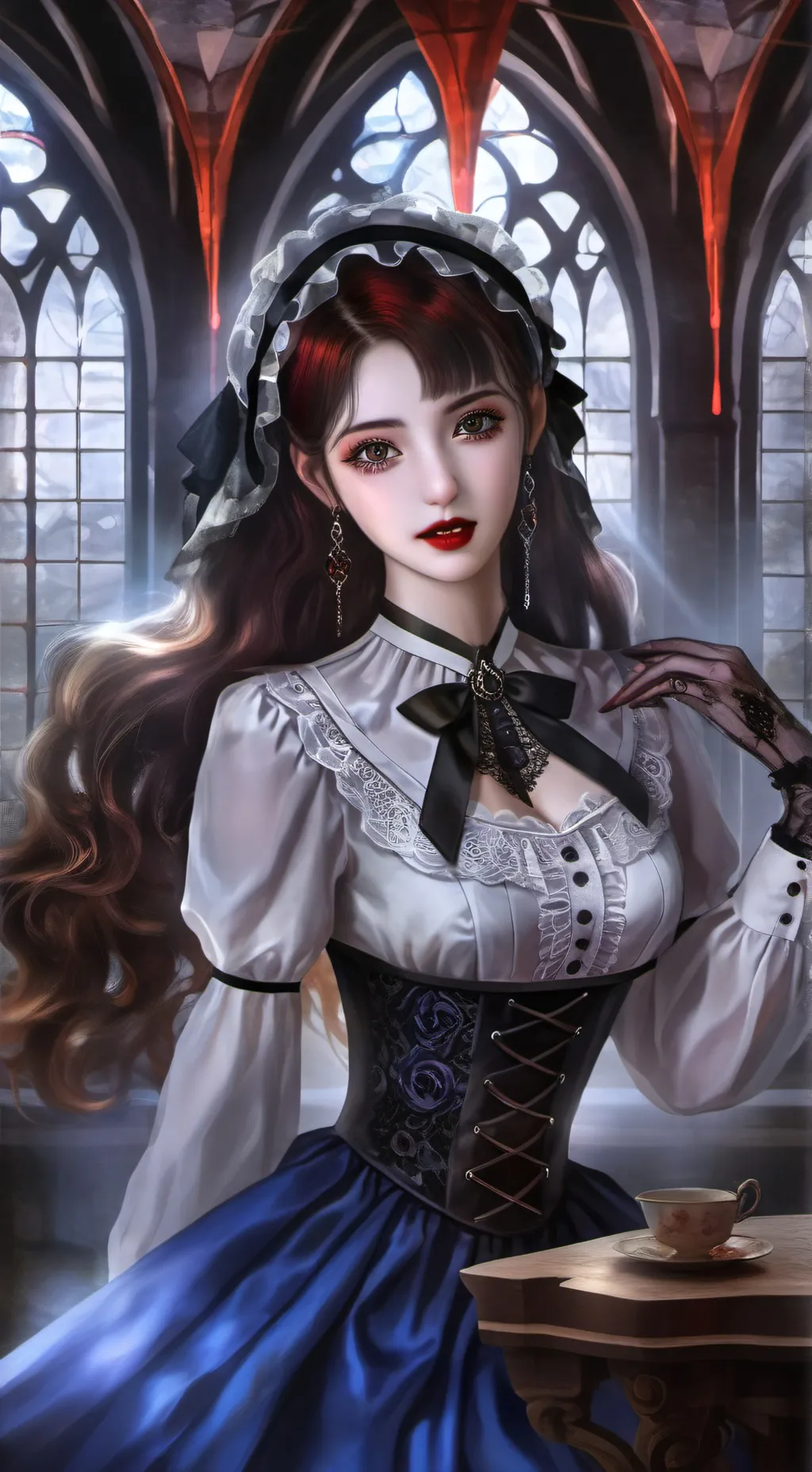 ai character: milina background