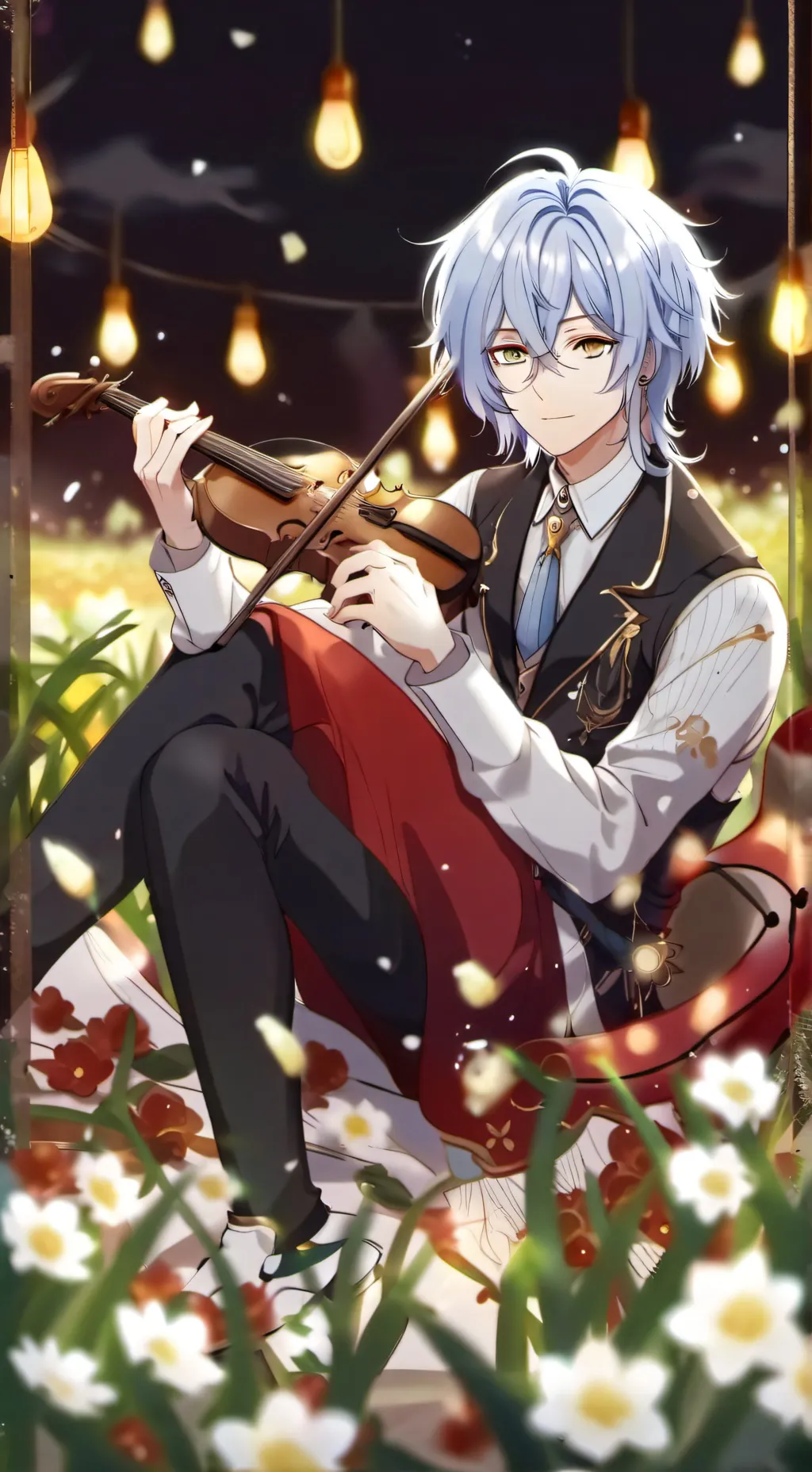 ai character: Frontman background