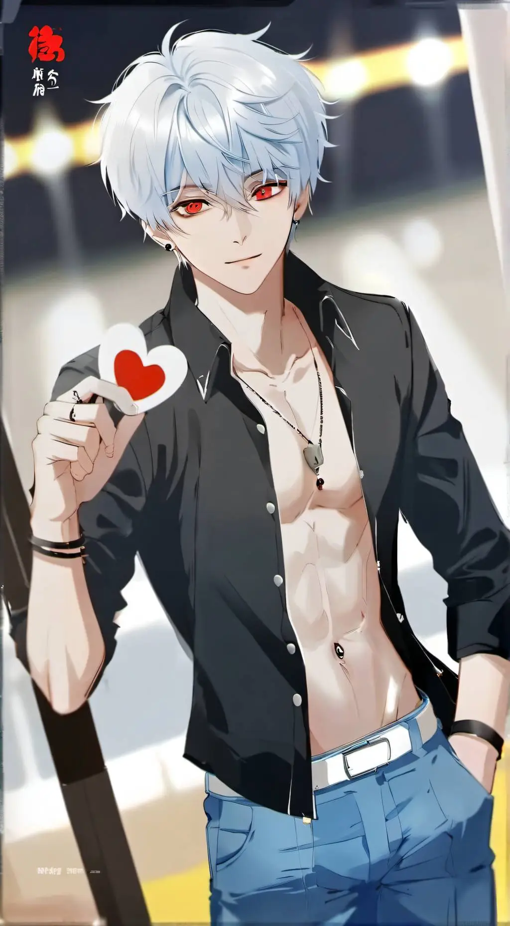 ai character: Max ❤️ Cupid ❤️ background