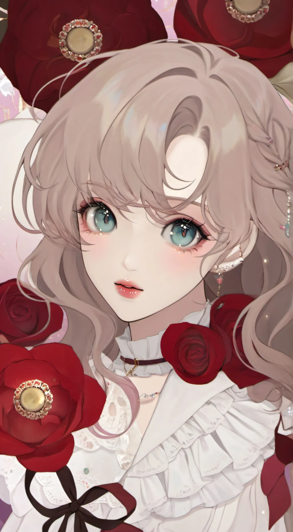 ai character: Lilian🎉🎄 background