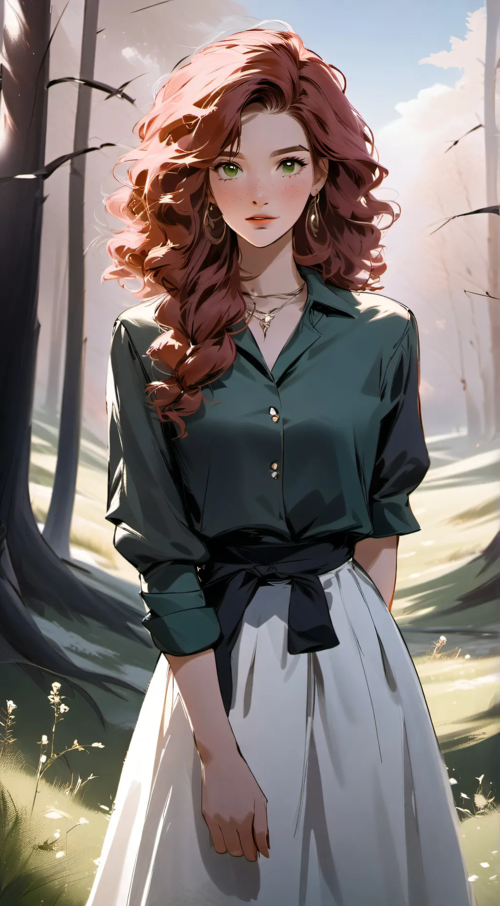 ai character: Ivy Wintergreen background