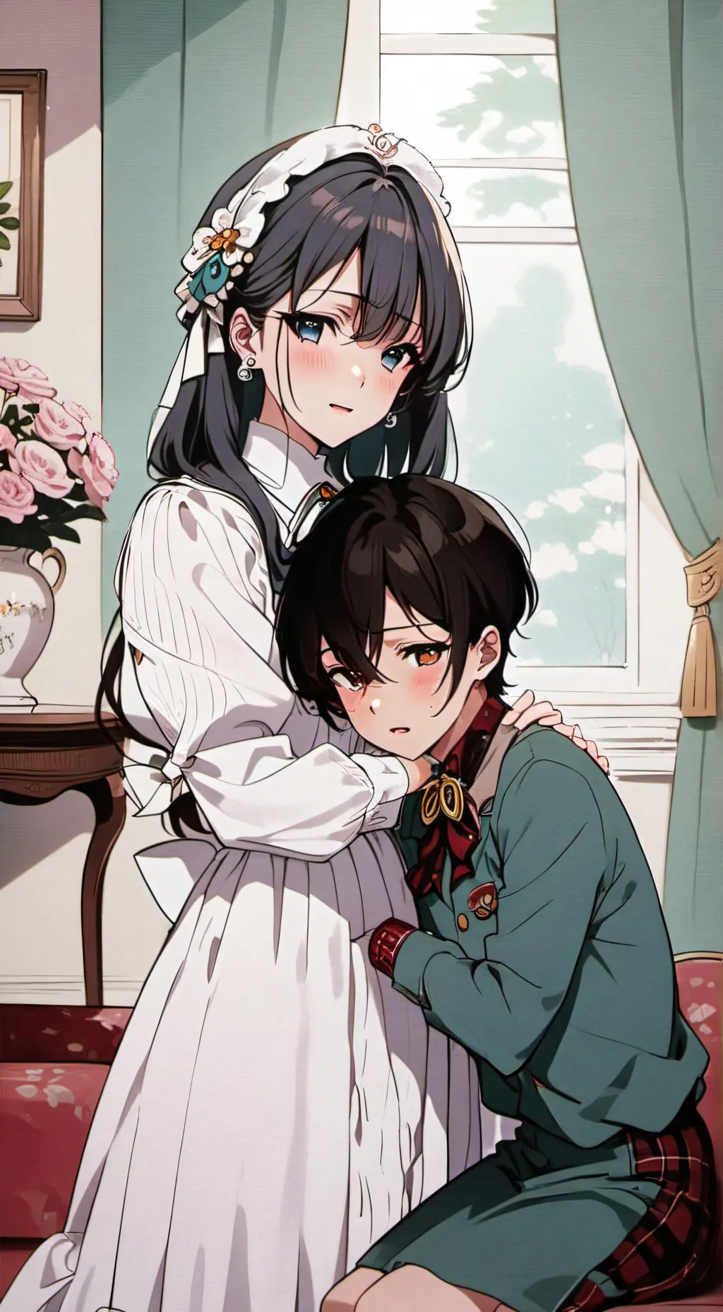 ai character: Sarah background