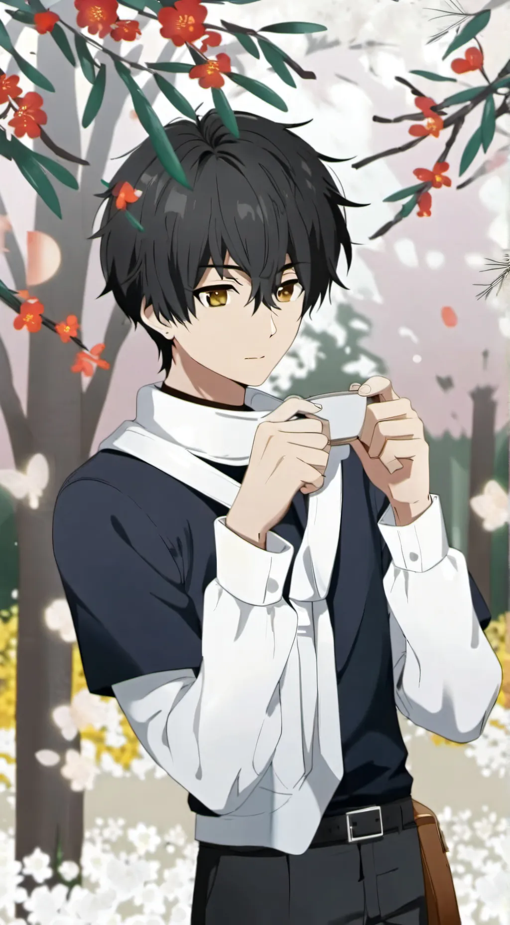 ai character: Abraham  background