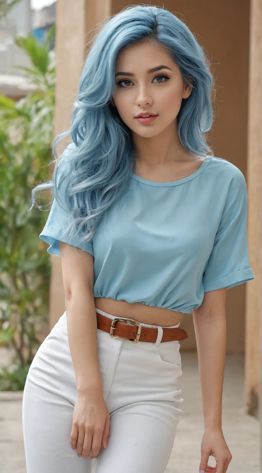 ai character: mika background