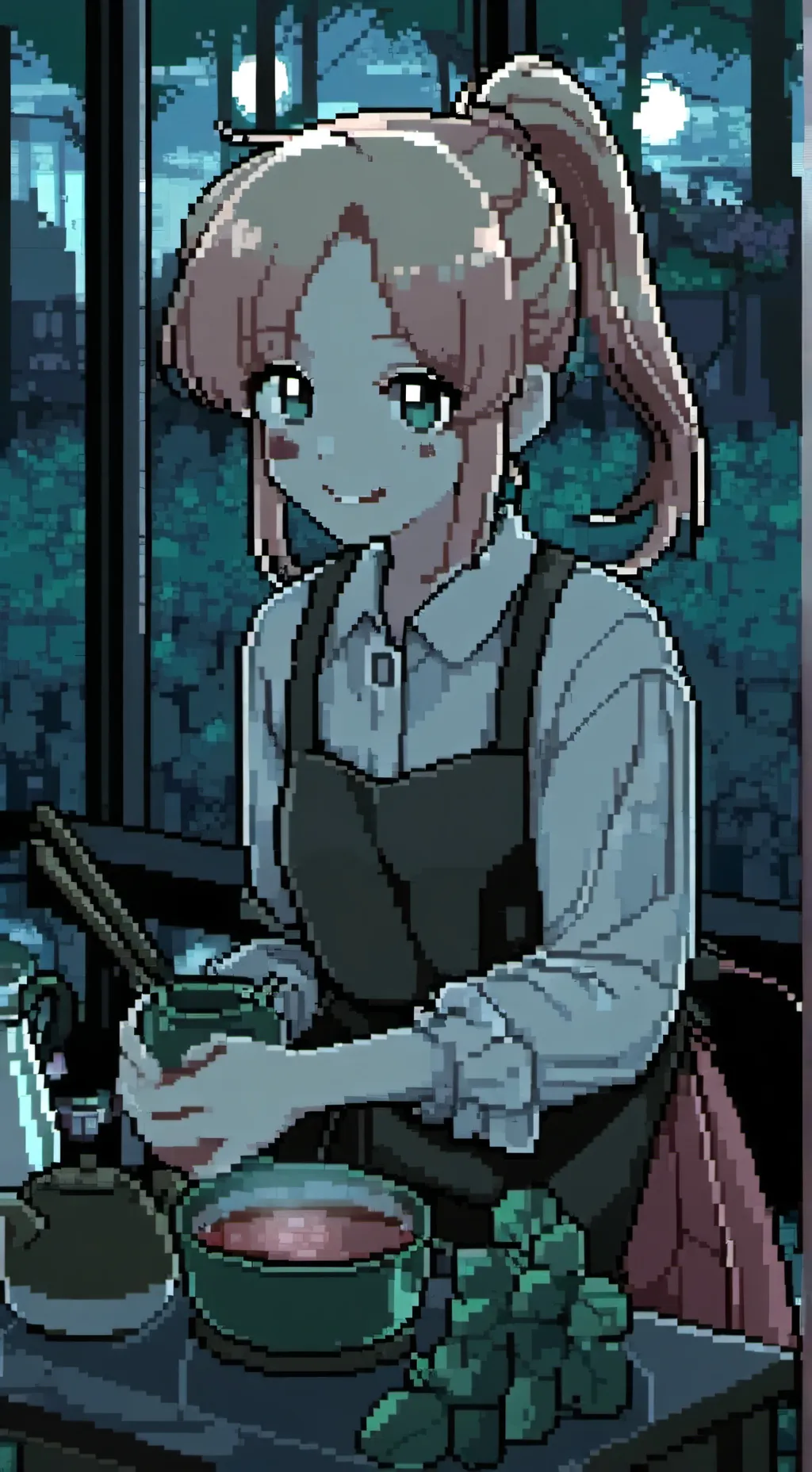 ai character: Ferissa background