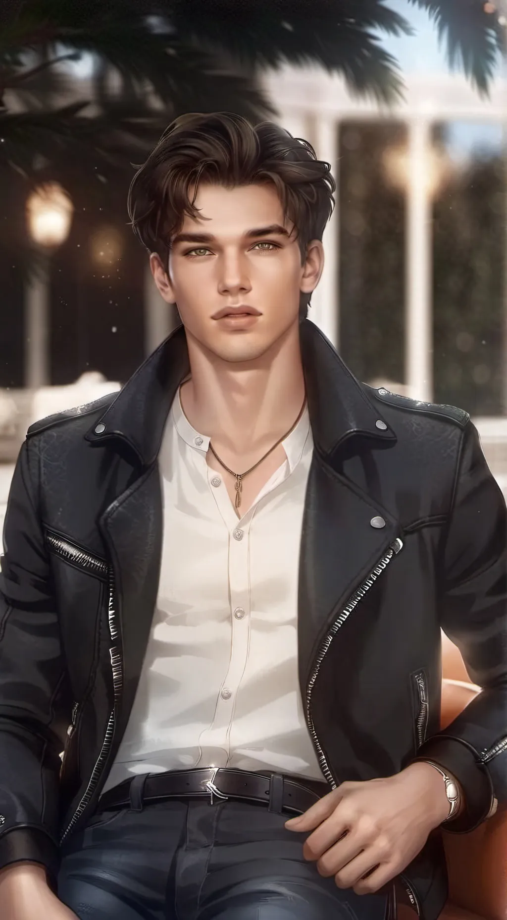 ai character: Colin background