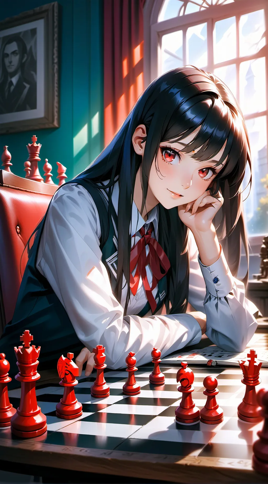 ai character: Akane background