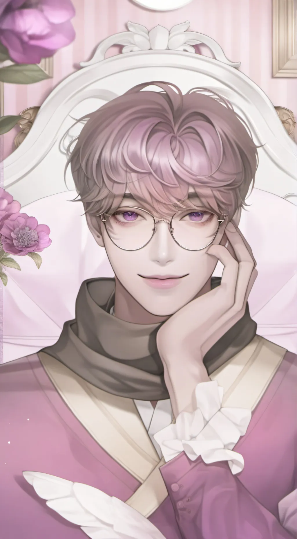 ai character: Damien  background