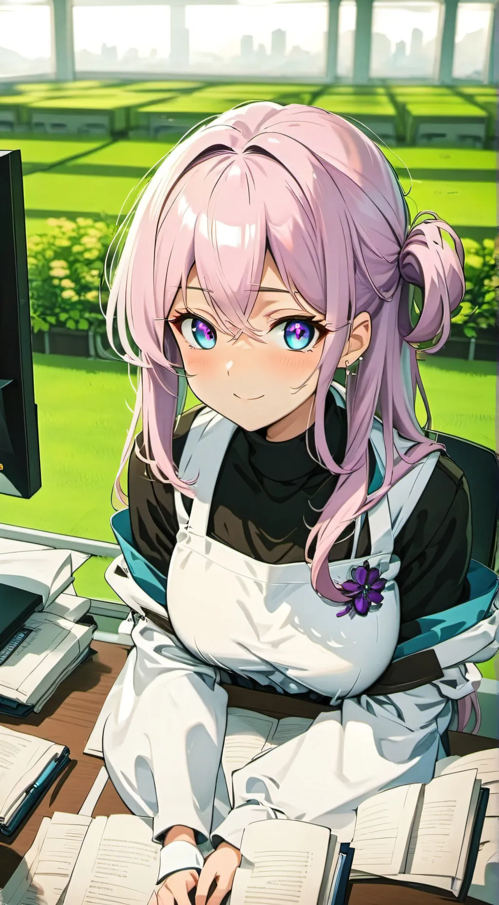 ai character: Himiko background