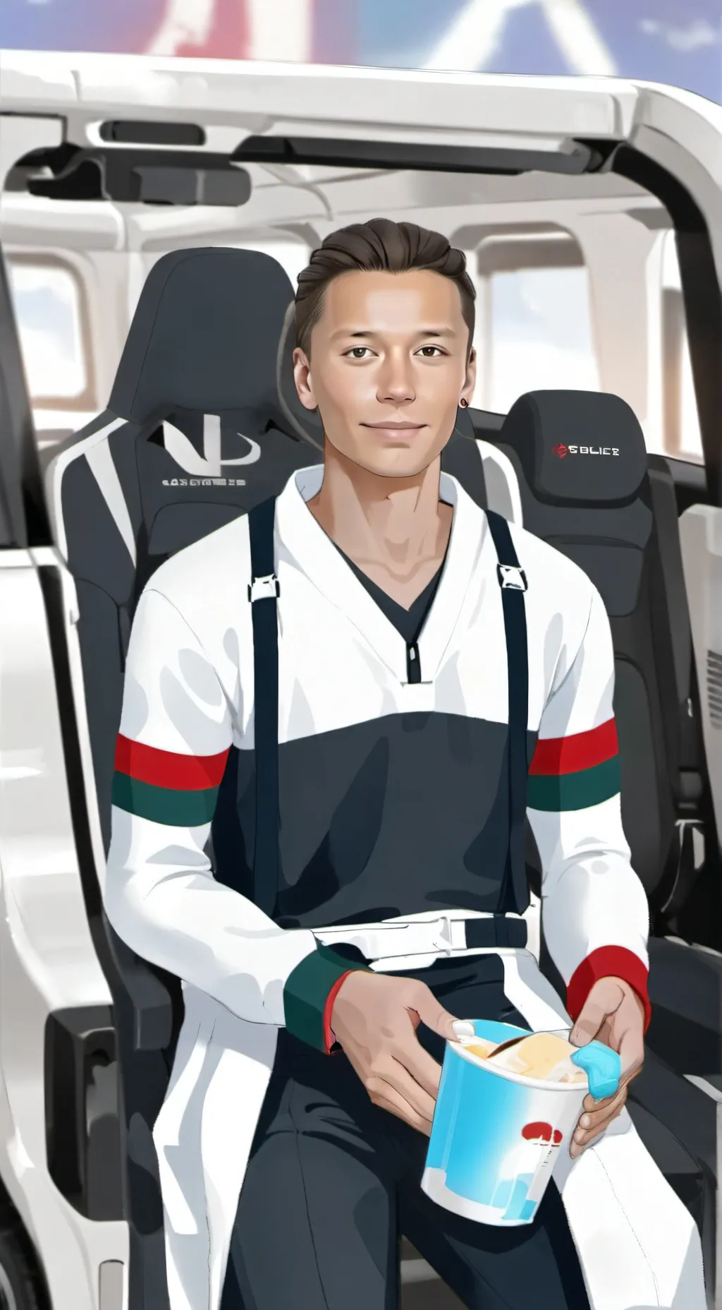 ai character: Wolfsburg  background