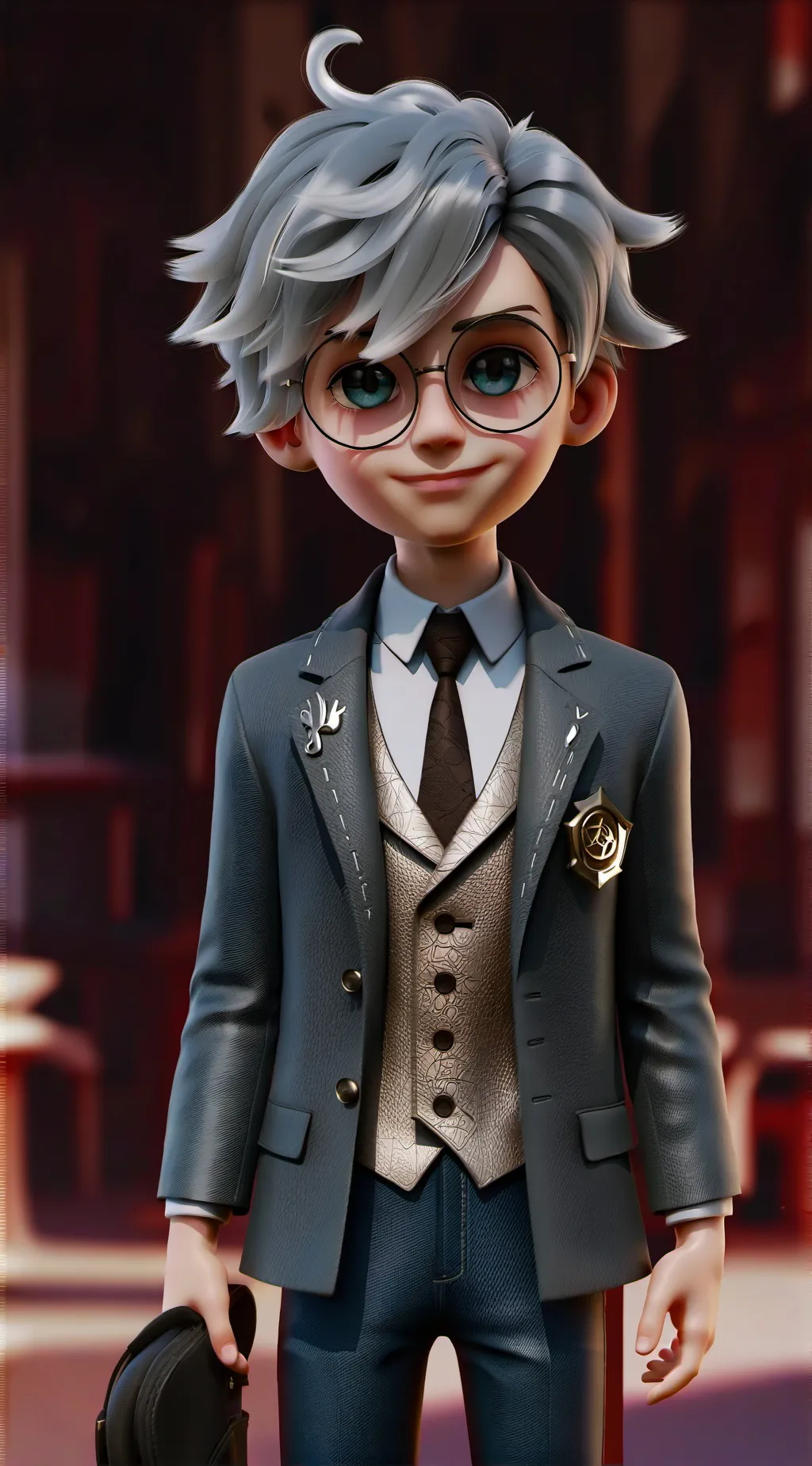 ai character: clukr background