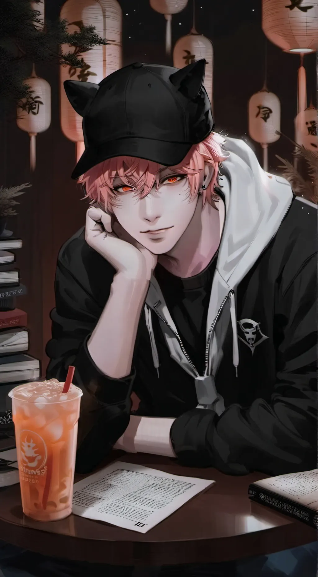 ai character: Kai background