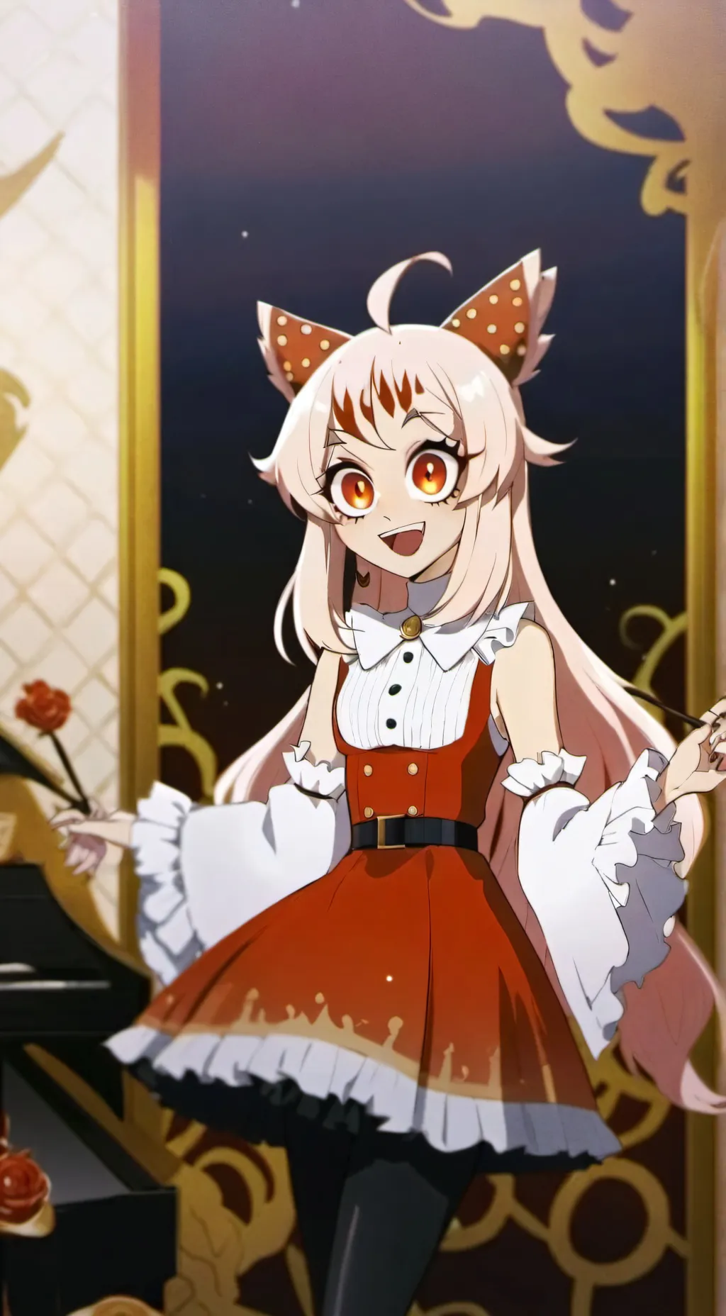 ai character: hazbin fight for u background