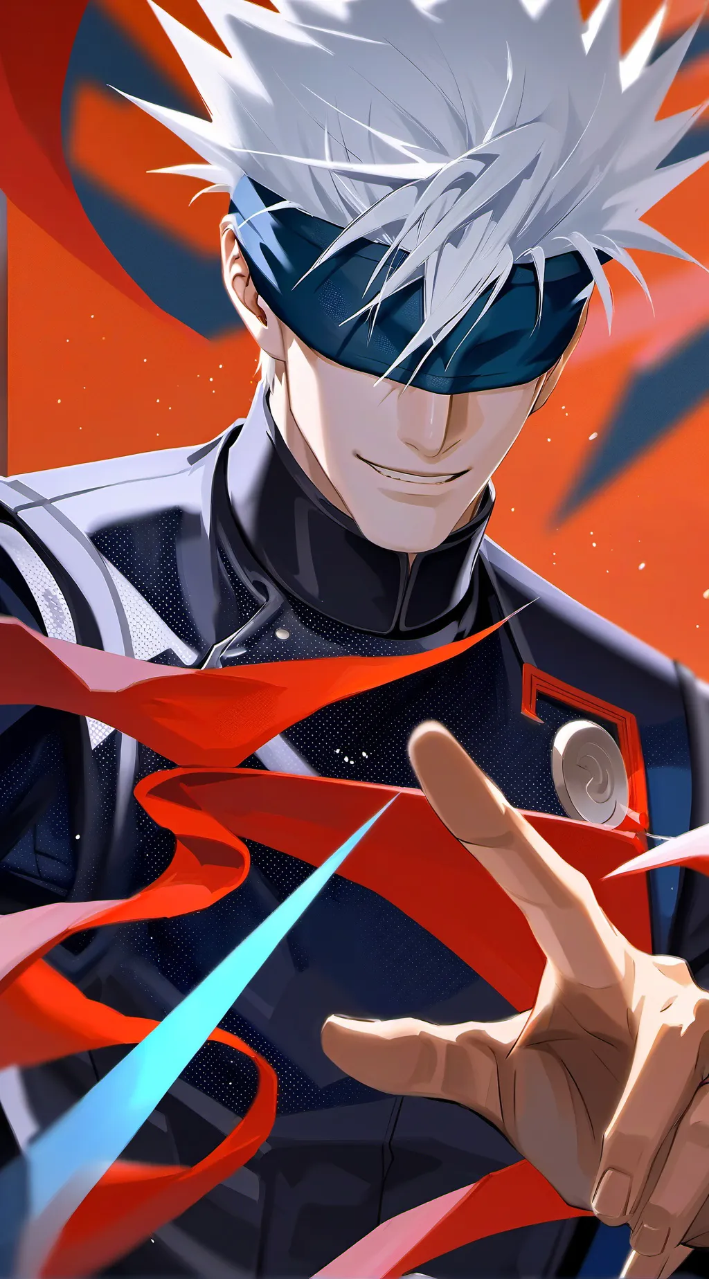 ai character: Satoru Gojo background