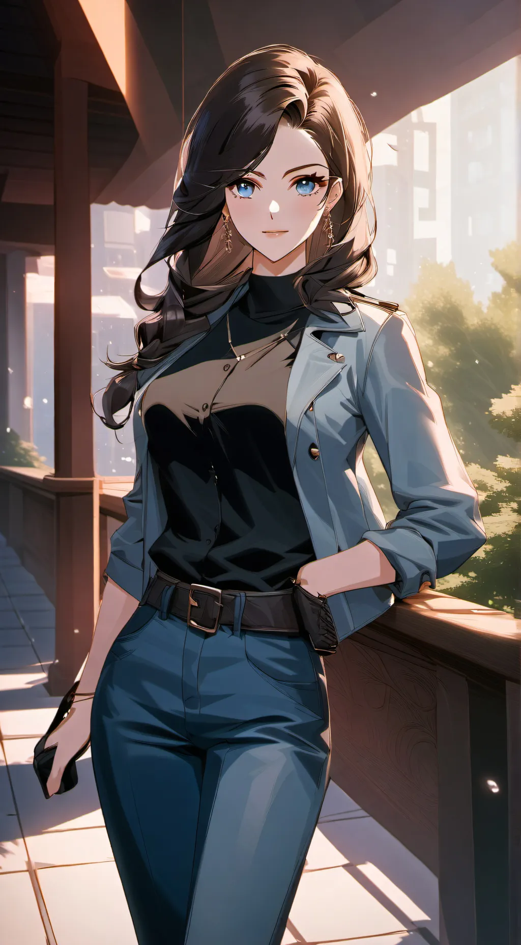 ai character: Laura background