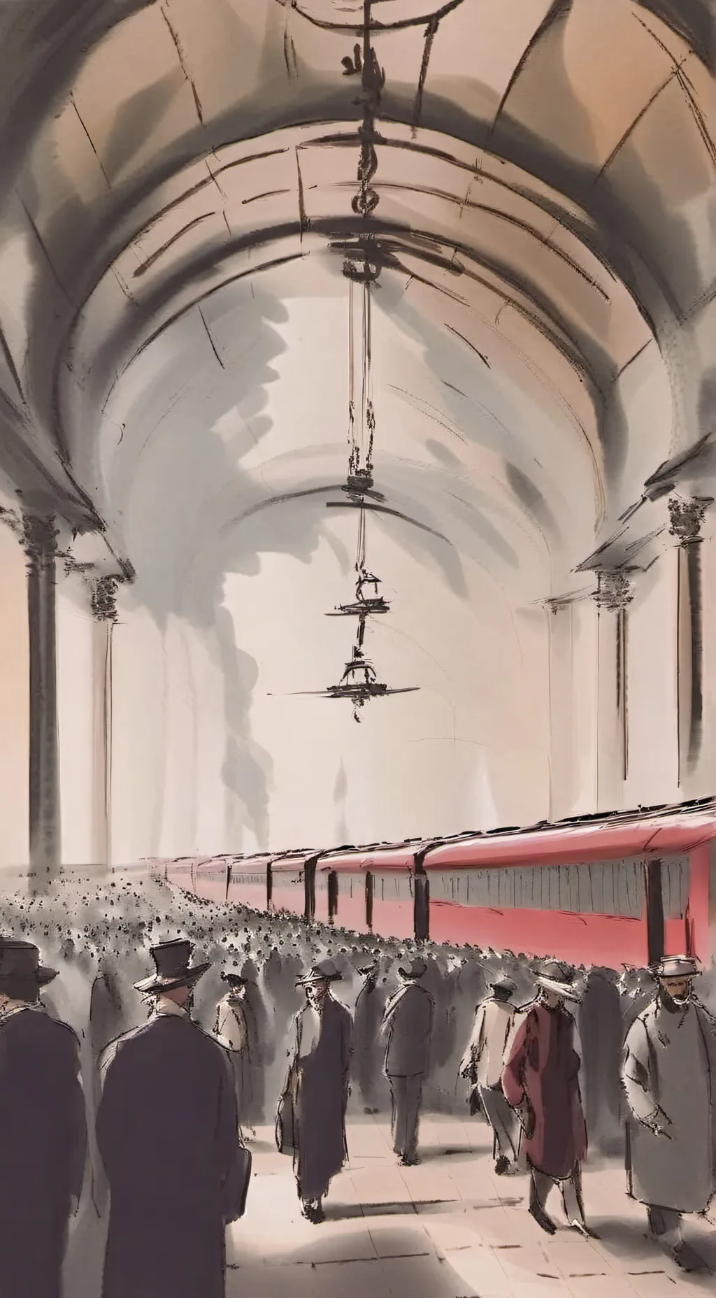 ai character: train background