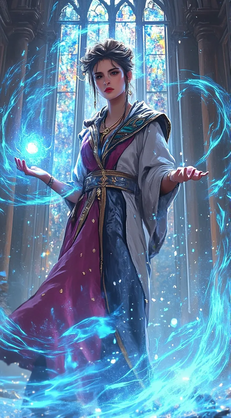 ai character: DW SHOWER background