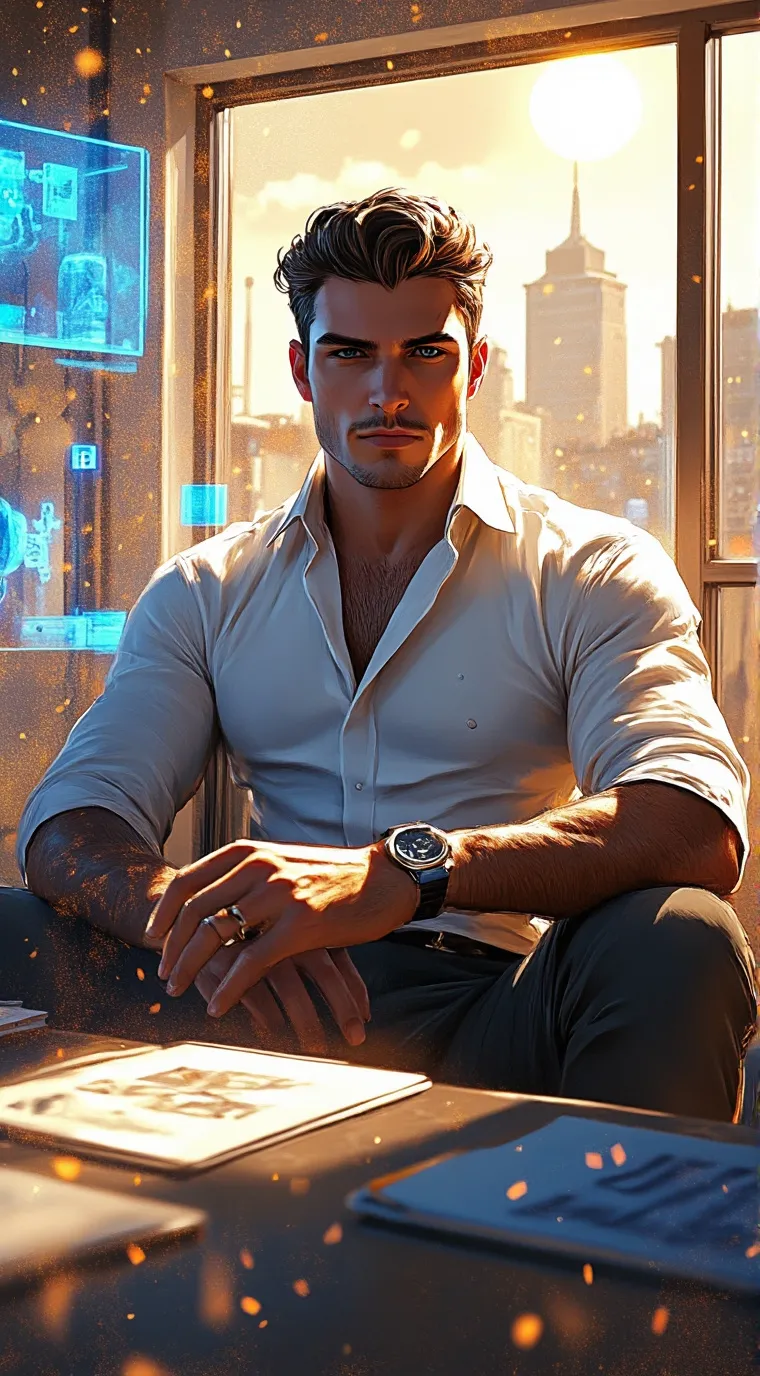 ai character: Adrian background