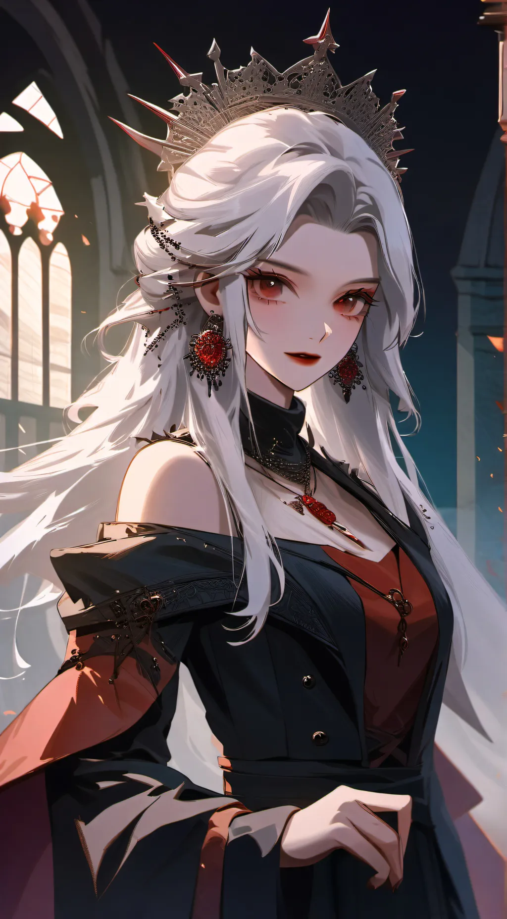 ai character: Vampire Queen background