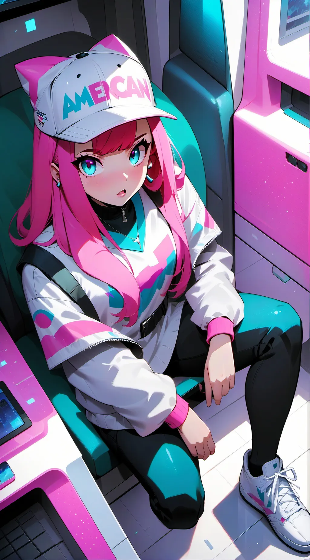 ai character: Amanda jazz background