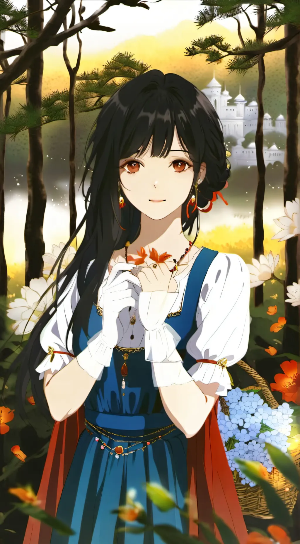 ai character: Zoé background