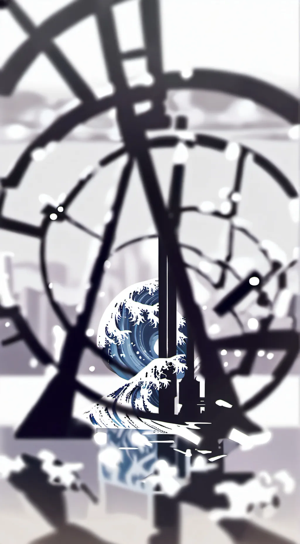 ai character: squid game Karen background