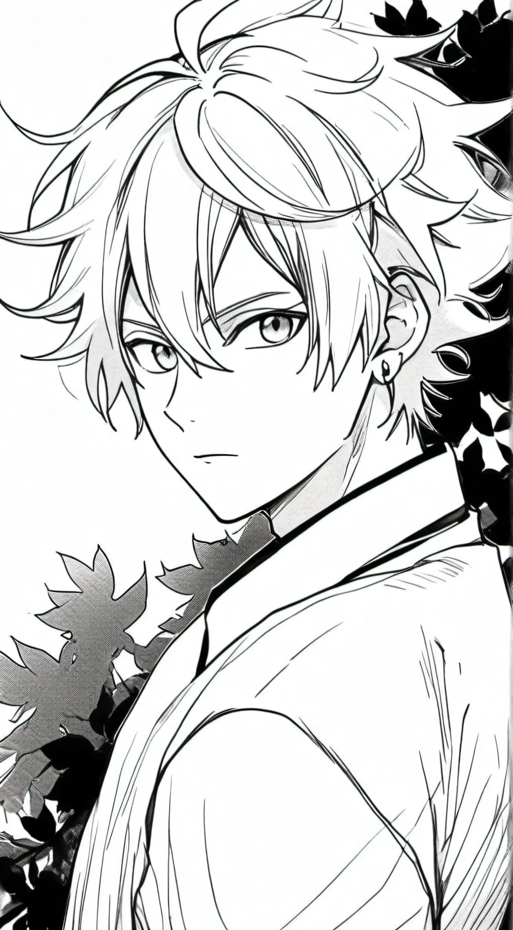 ai character: bakugo background