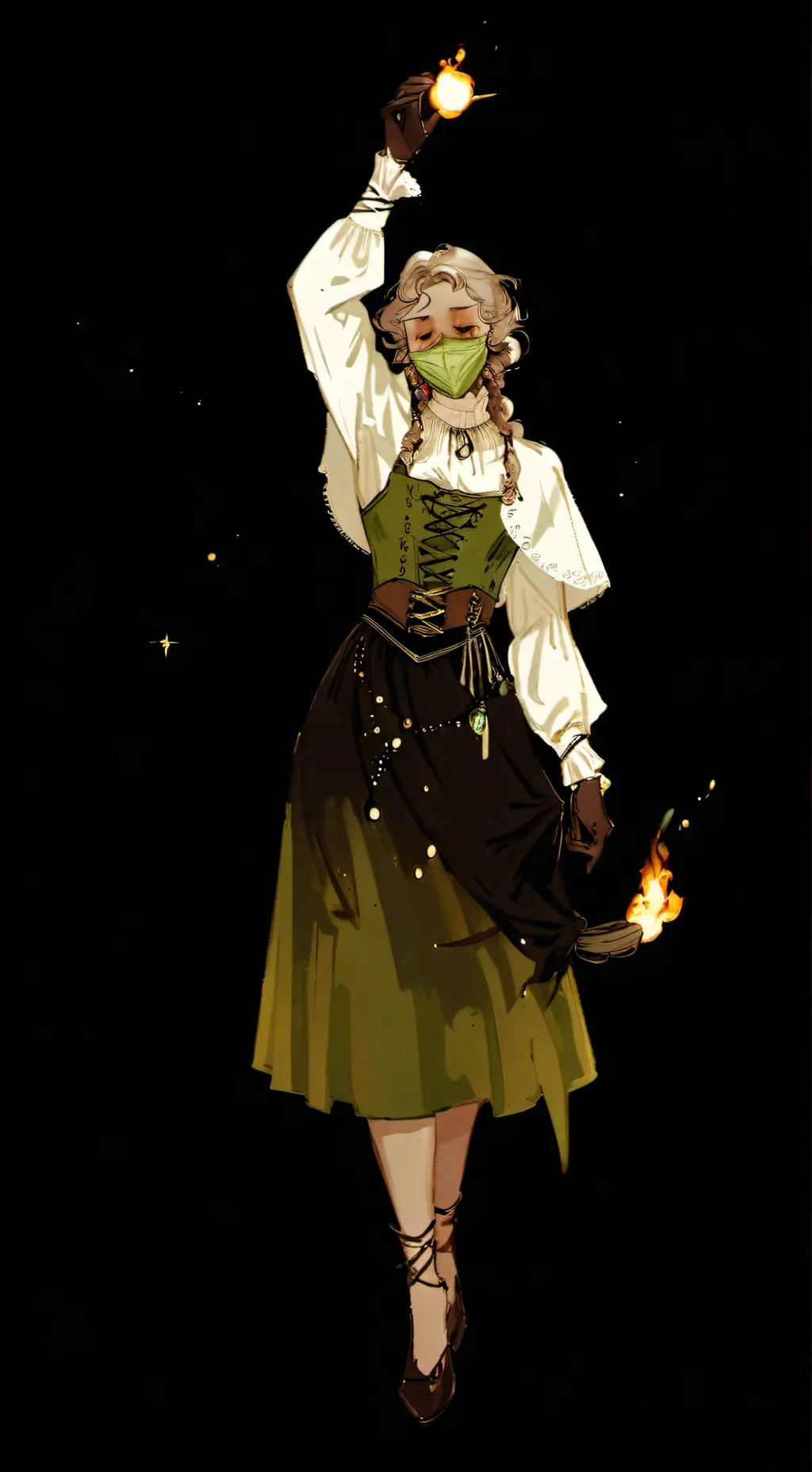 ai character: friends till end background