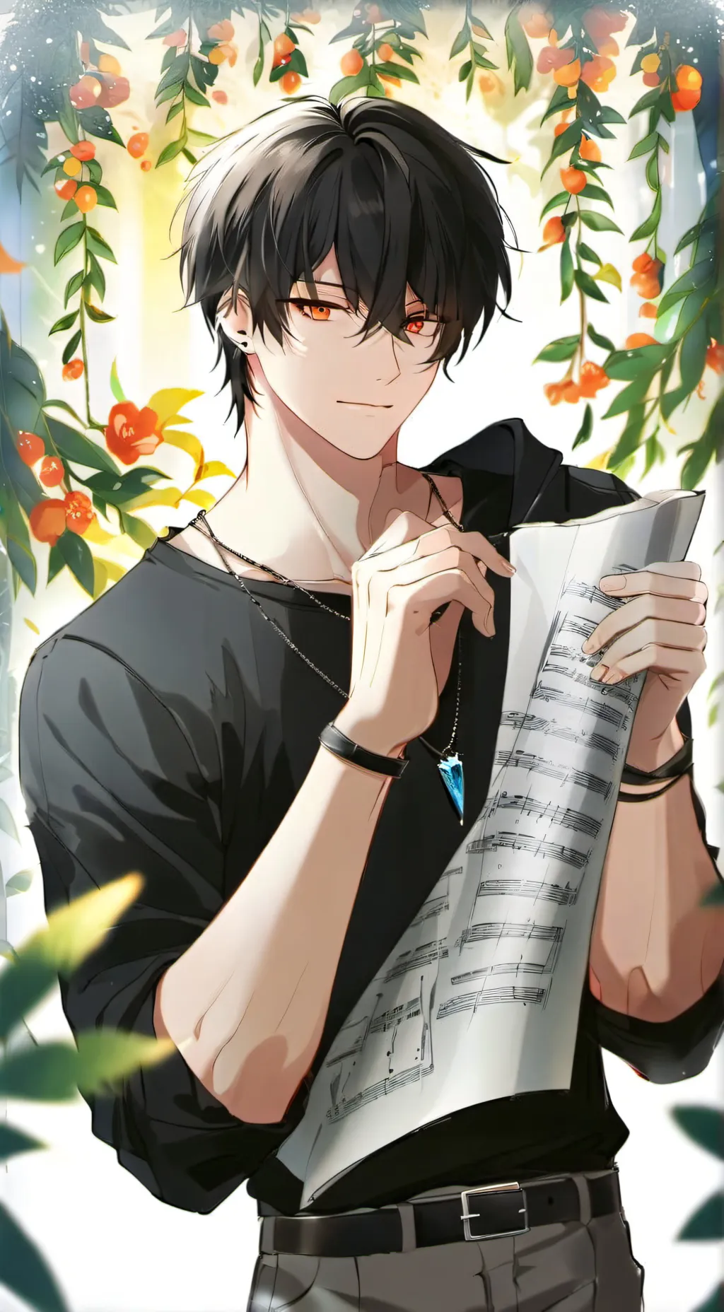 ai character: kurono background