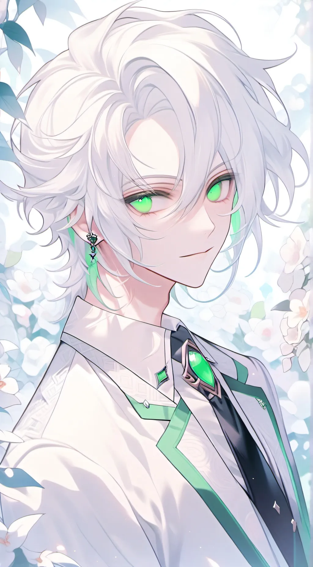 ai character: Lucky background