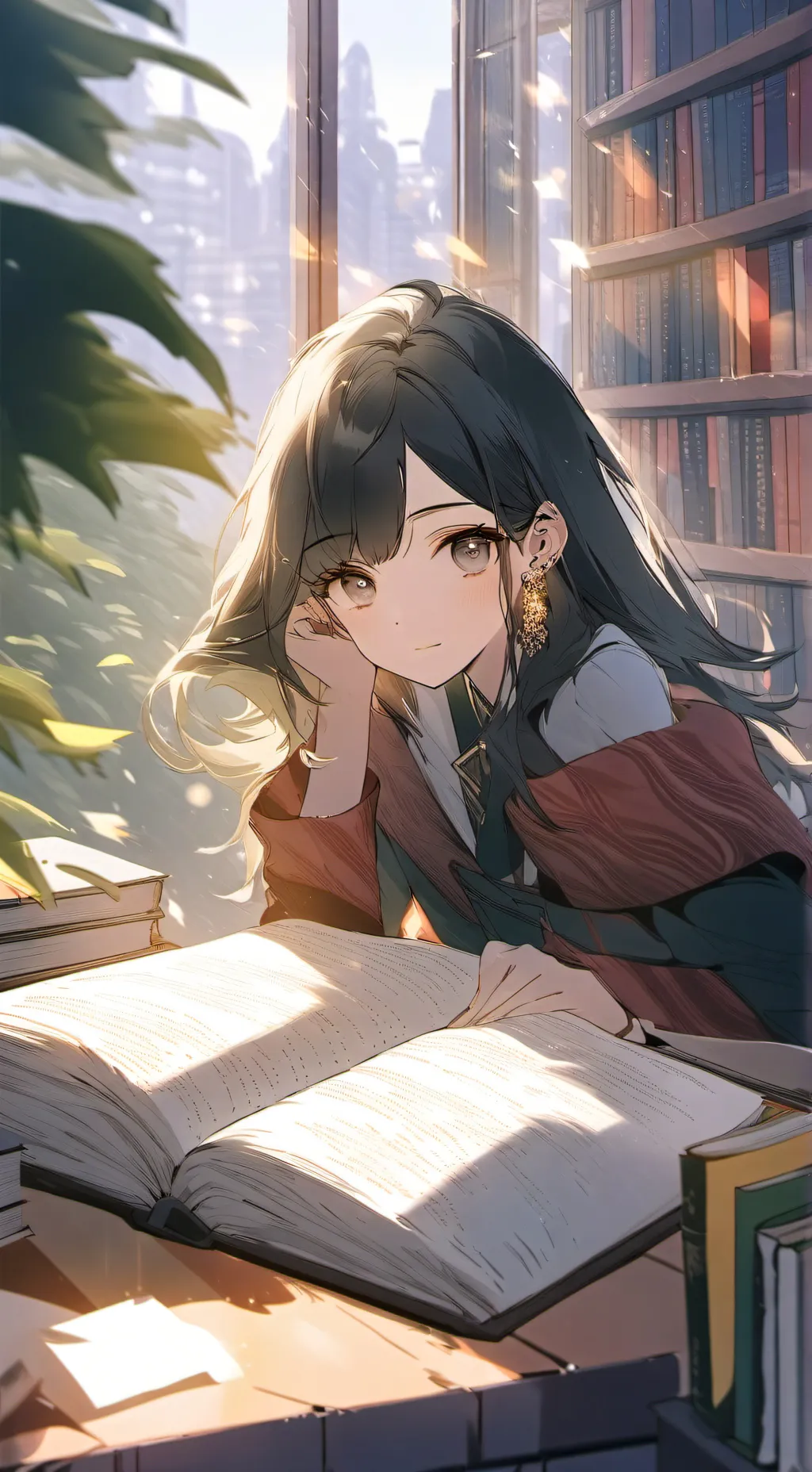 ai character: The Storyteller background