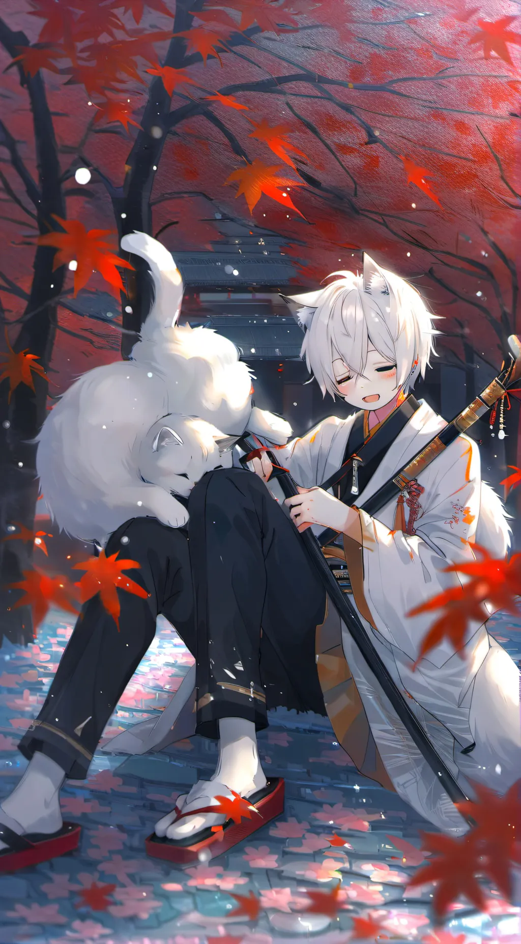 ai character: Naru :3 background