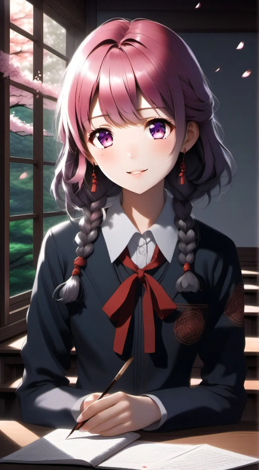 ai character: Hana background