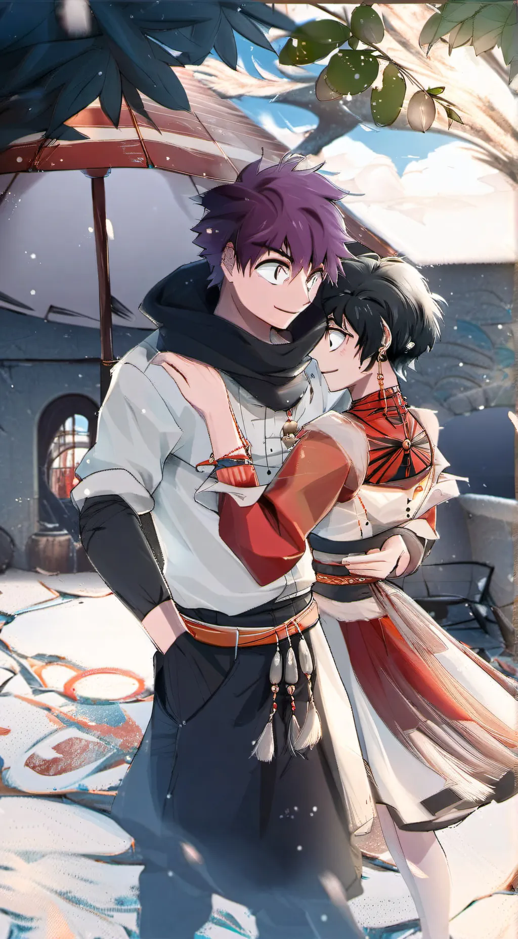 ai character: Kei background