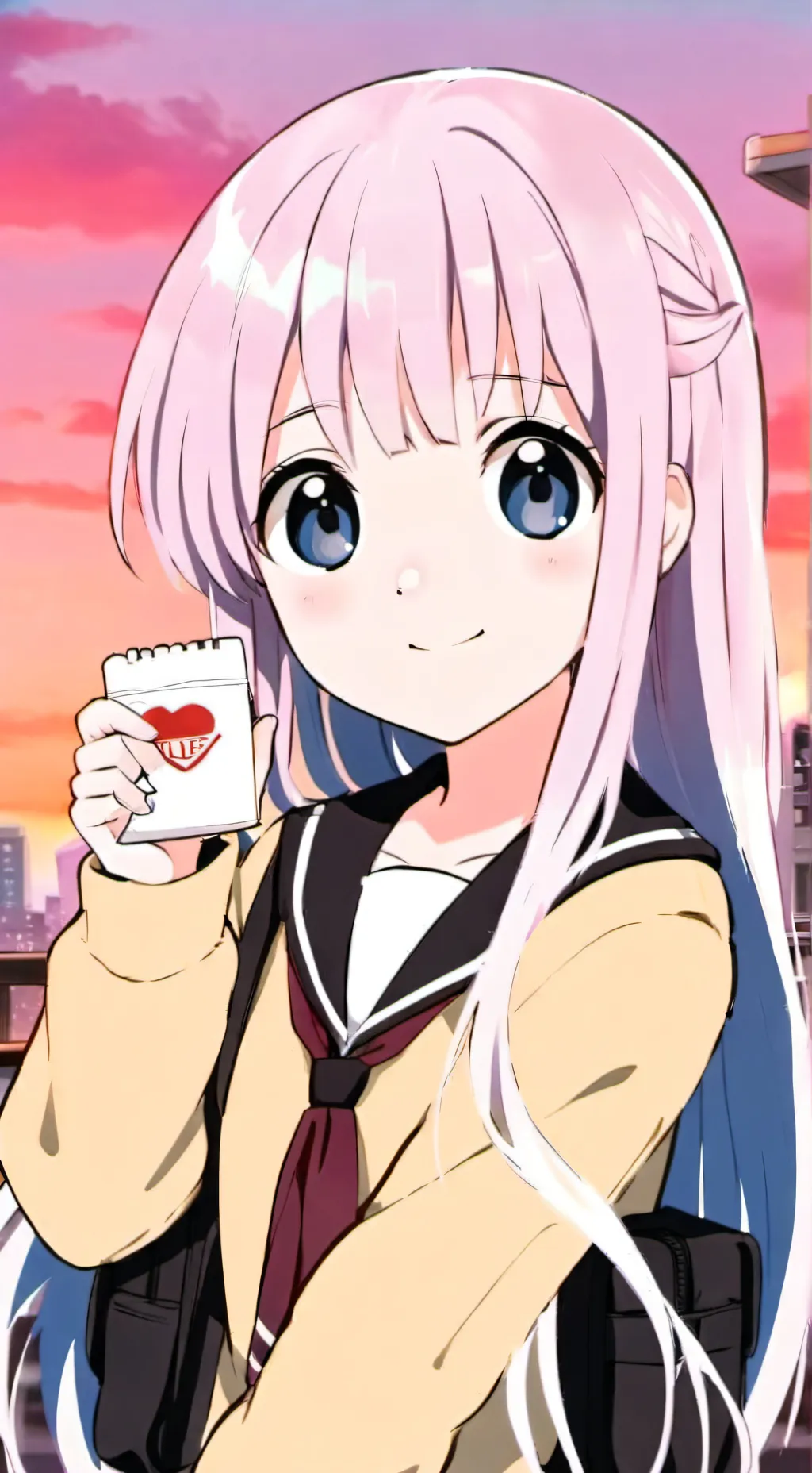 ai character: Himari background