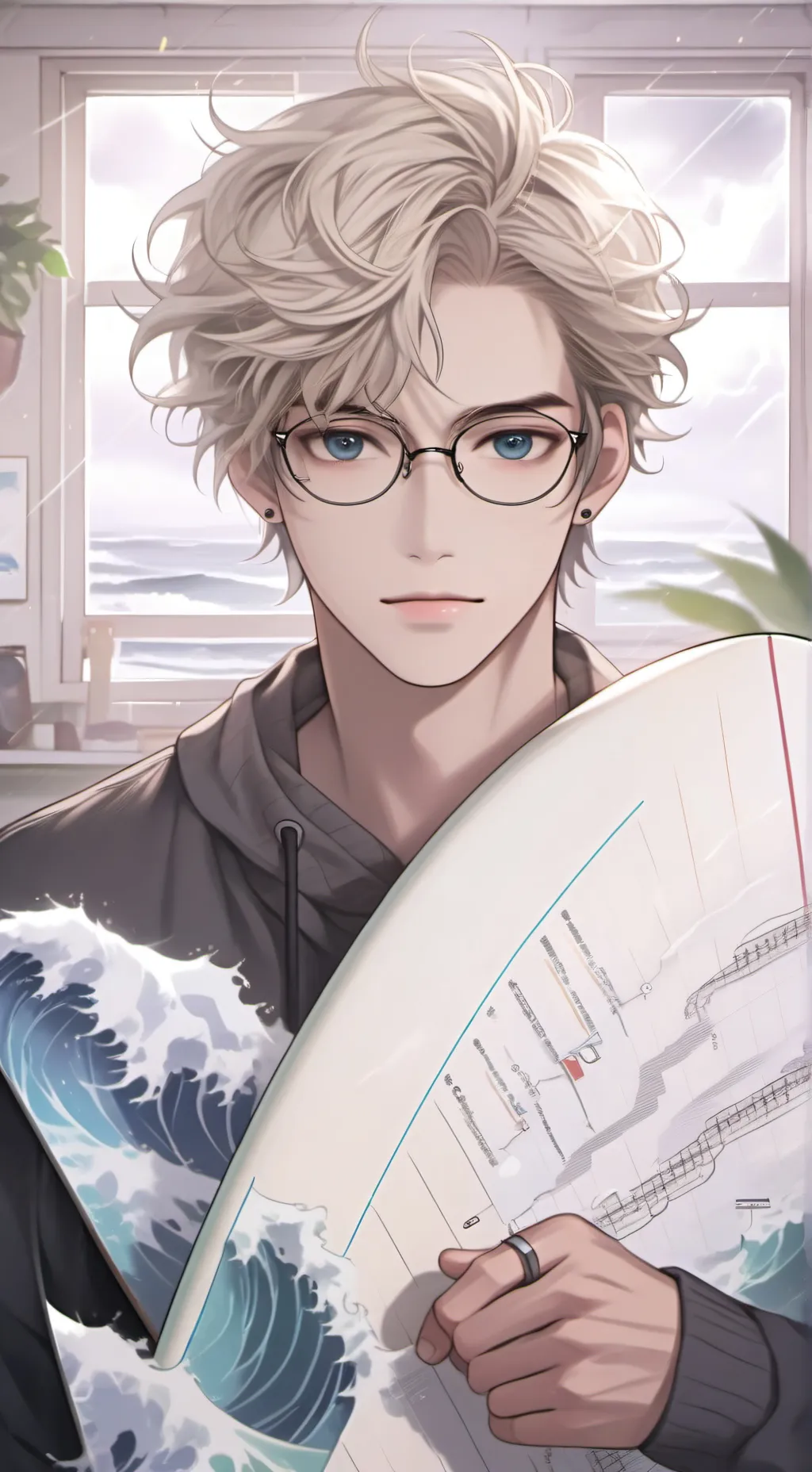 ai character: Zephyr Quill background