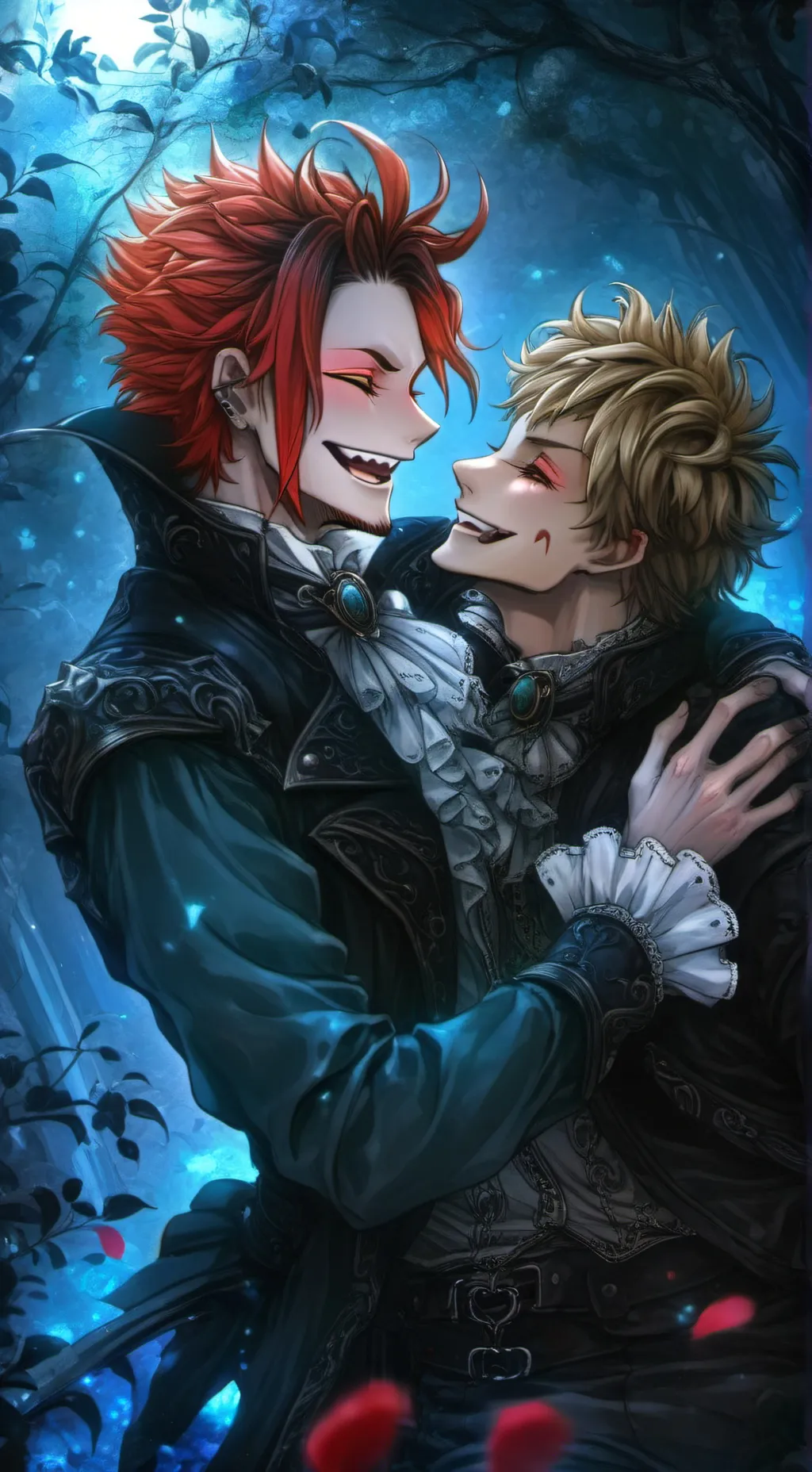 ai character: denki x kirishima  background