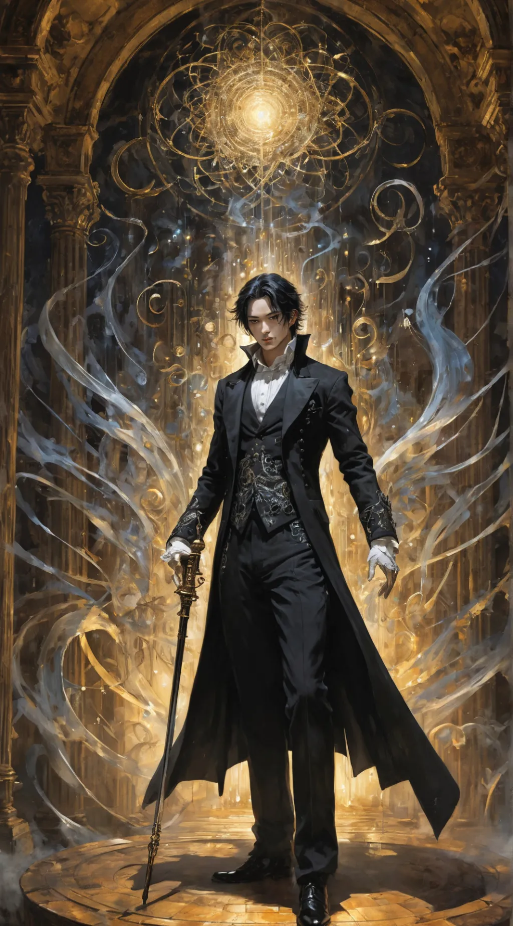 ai character: Maestro background