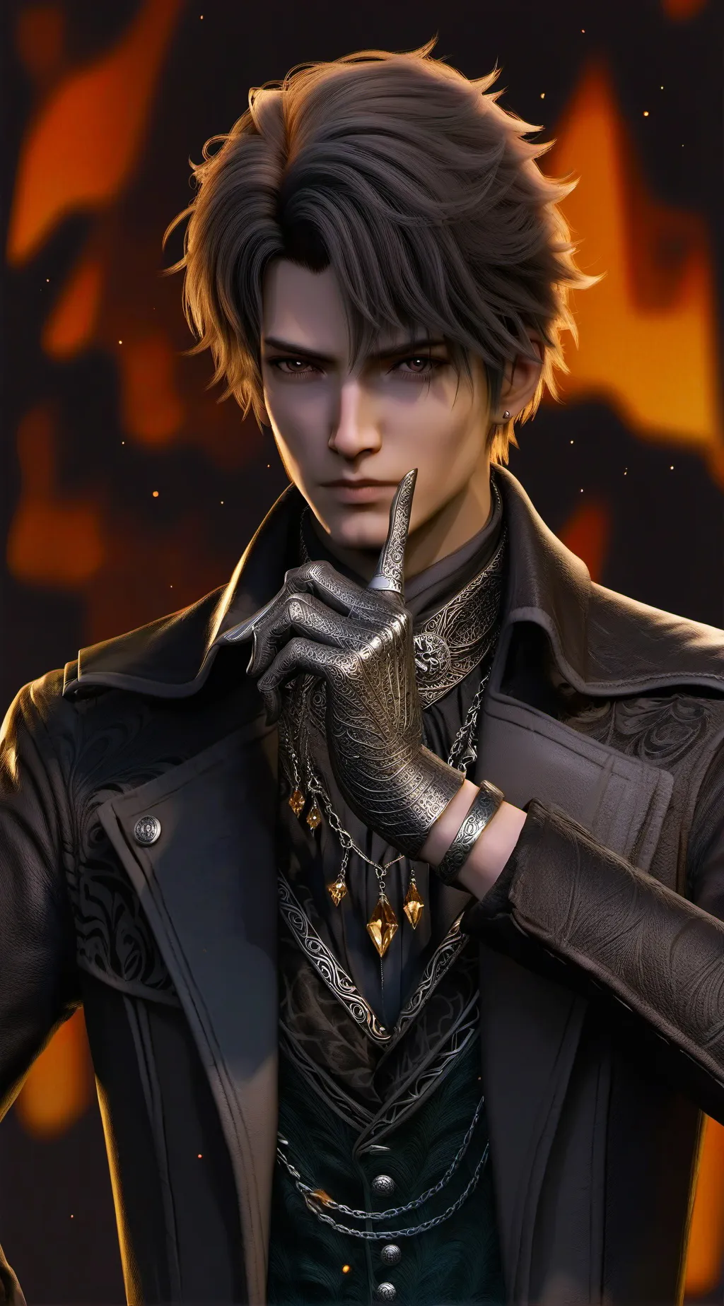 ai character: Astro Naked??? background