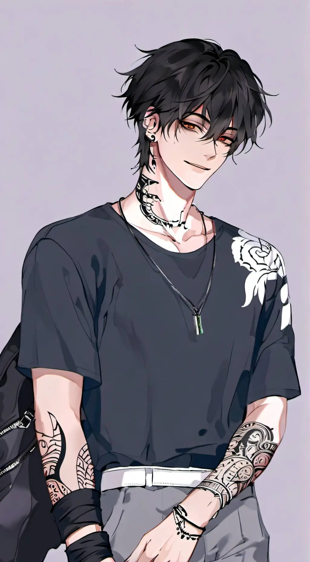 ai character: Akuma ♡◡̈ background