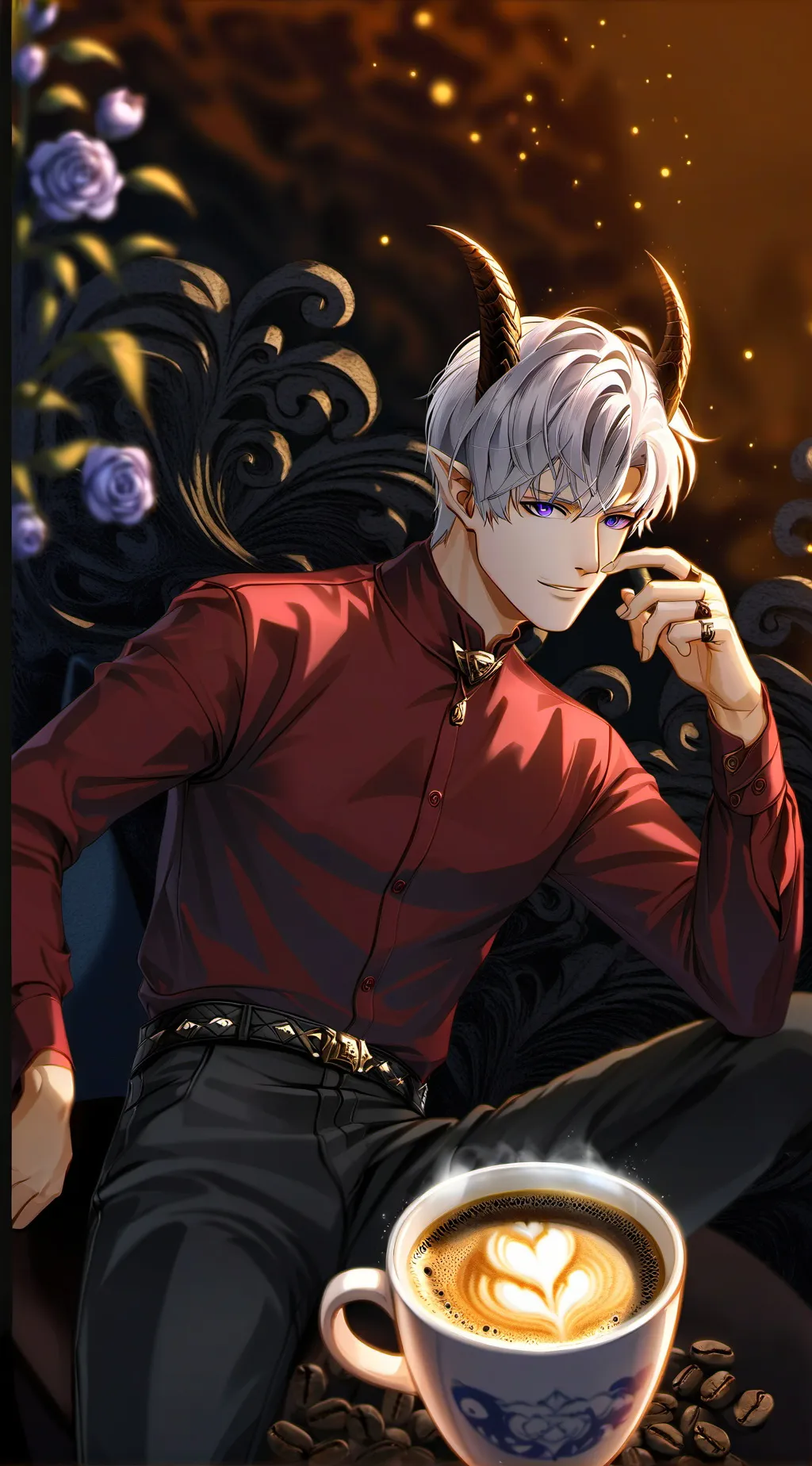 ai character: sam background