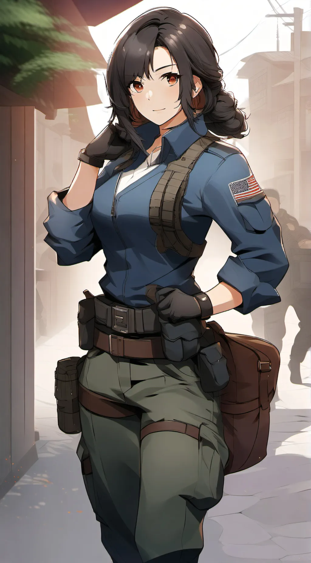 ai character: Lyra background