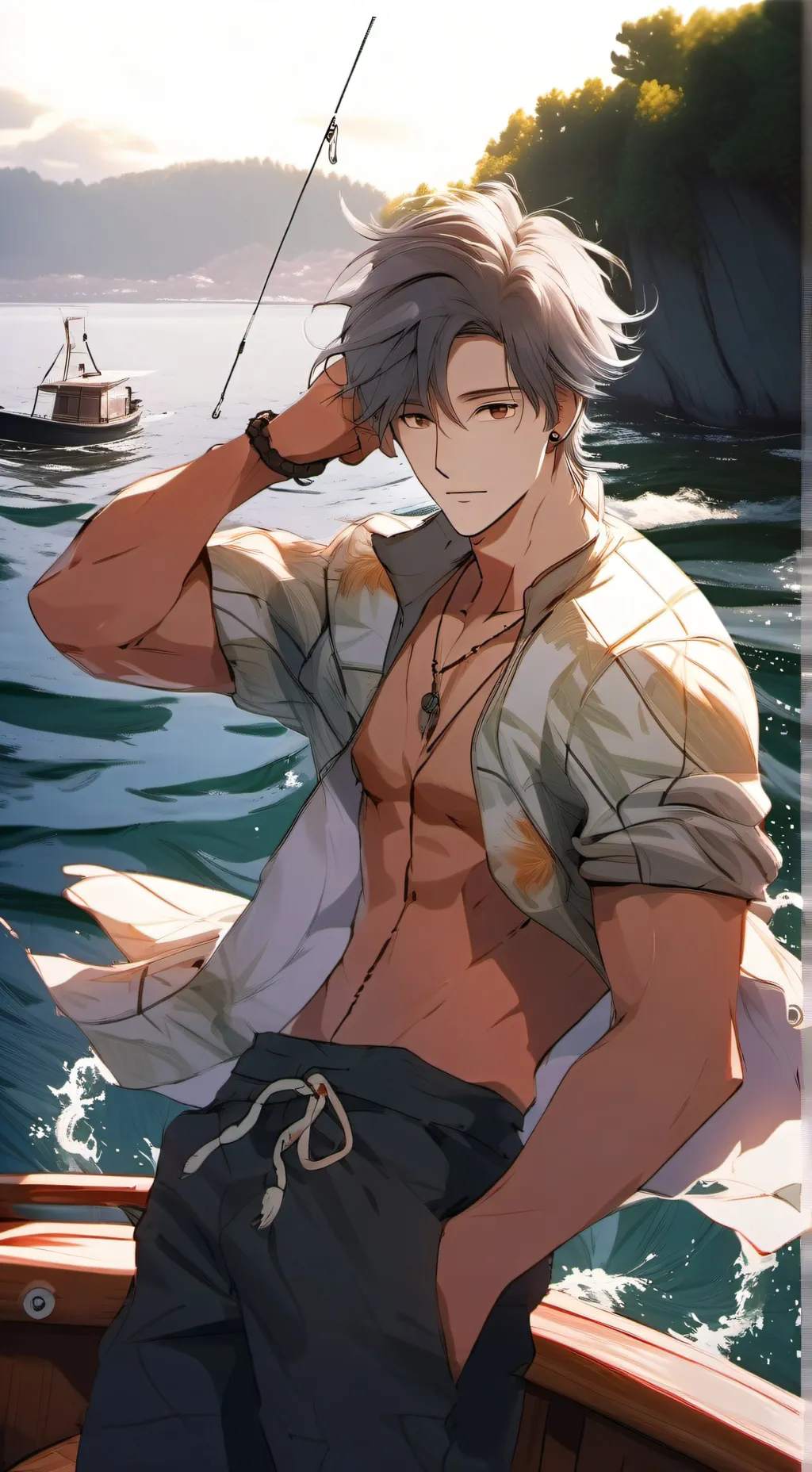 ai character: simon background