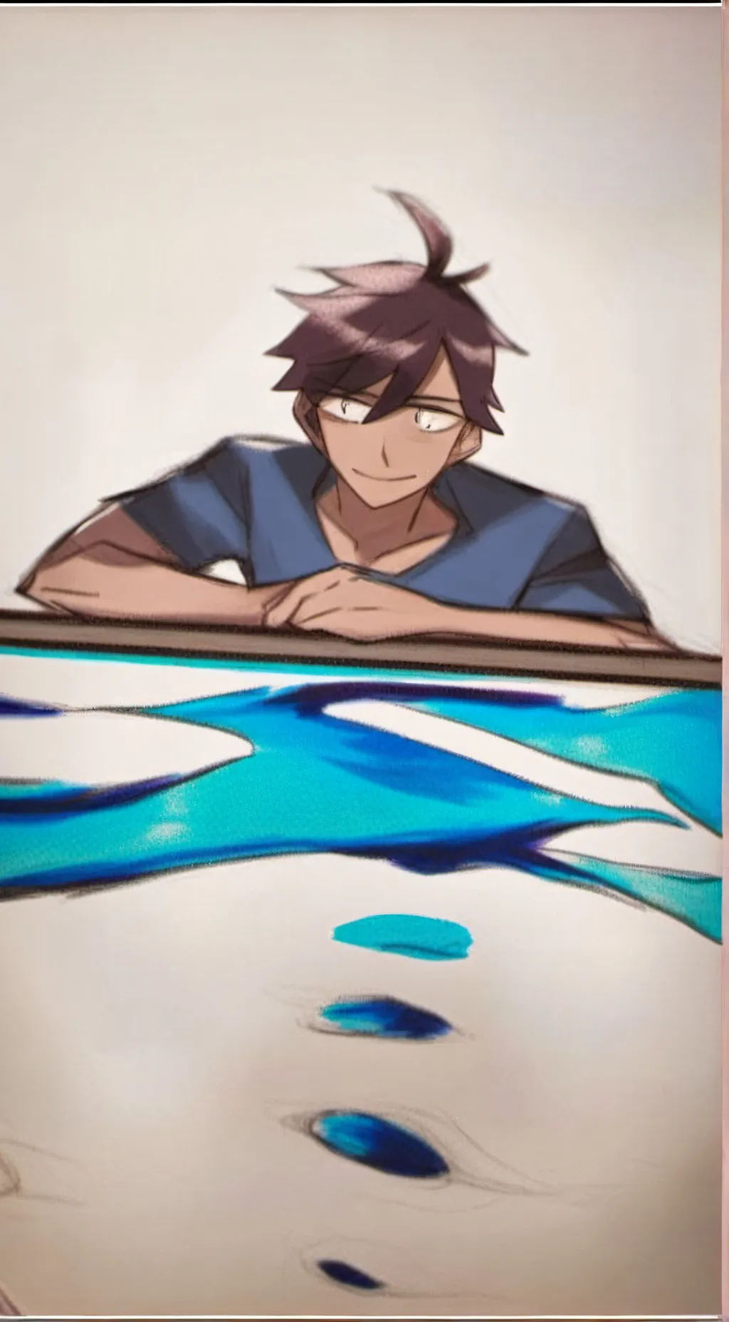 ai character: Herobrine  background