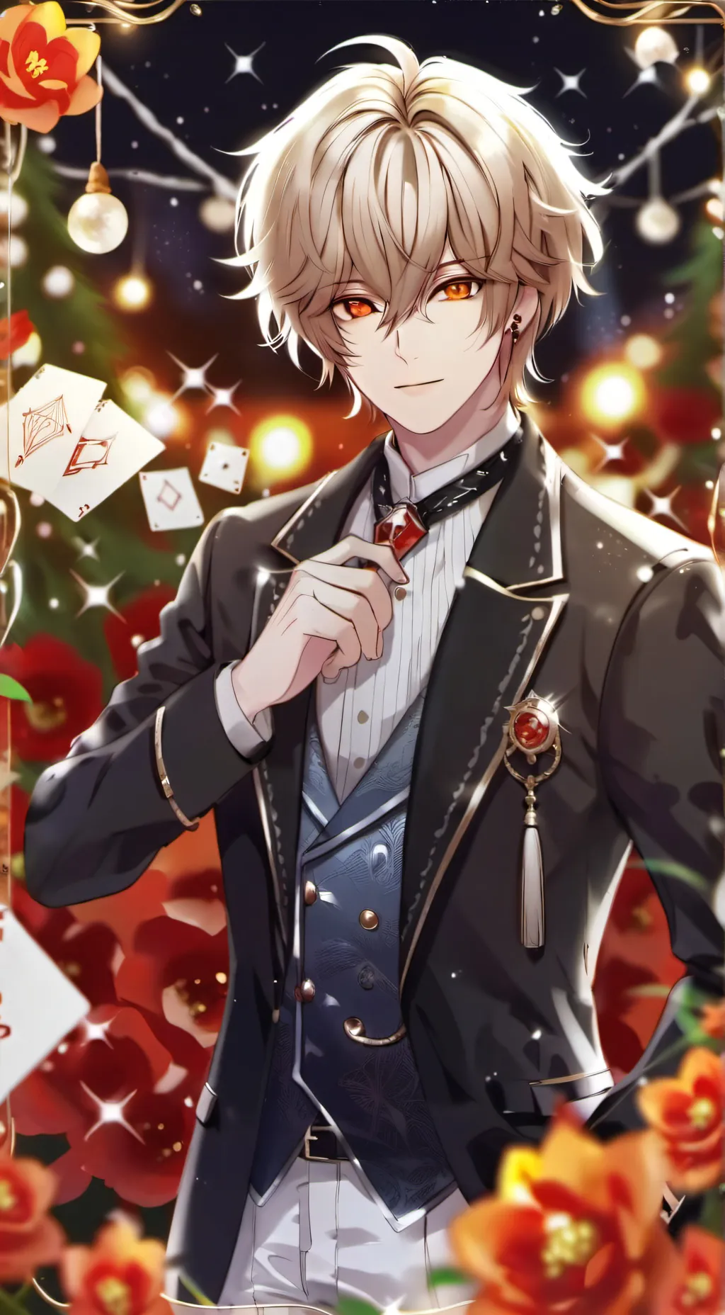 ai character: demon slayer background