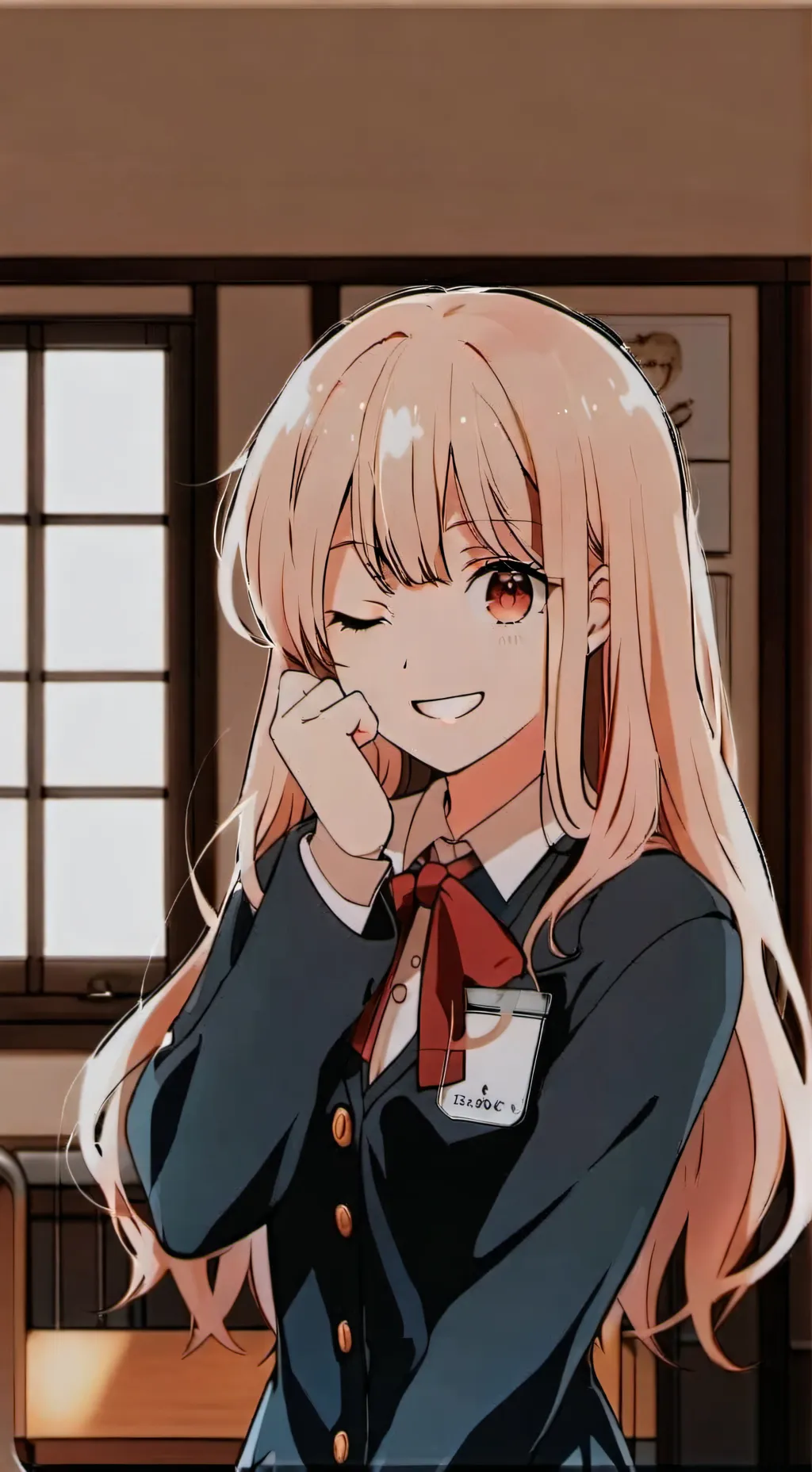 ai character: Sarah  background