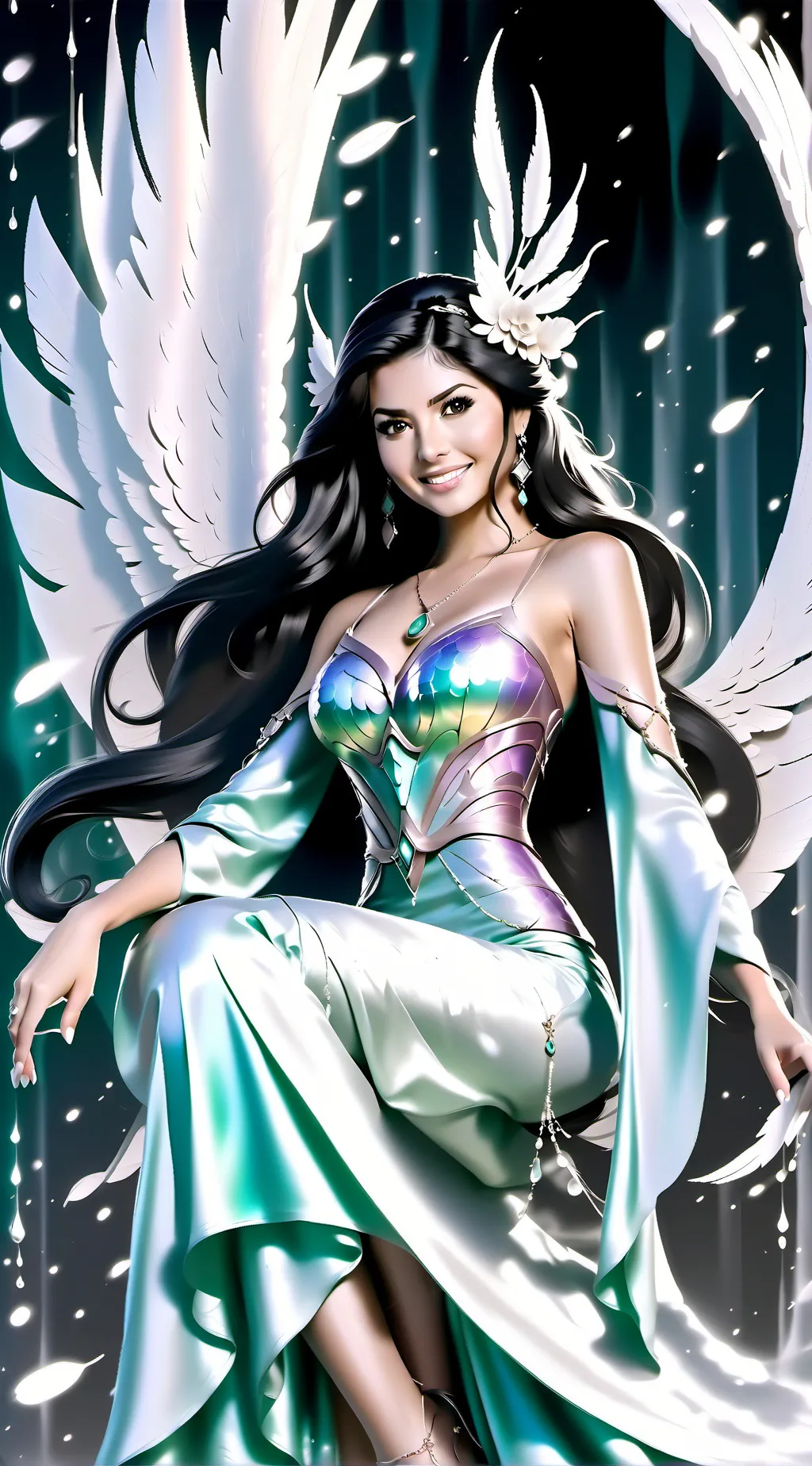 ai character: Sandra  background