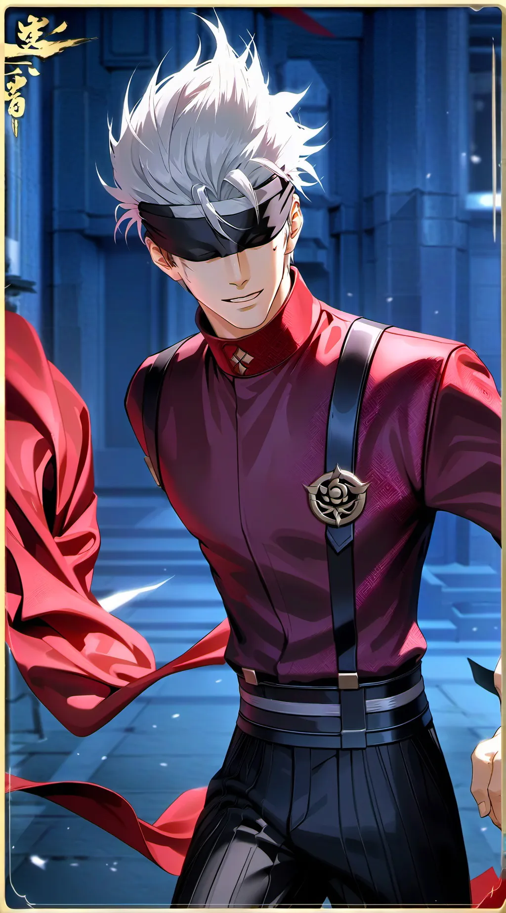 ai character: Gojo Satoru background