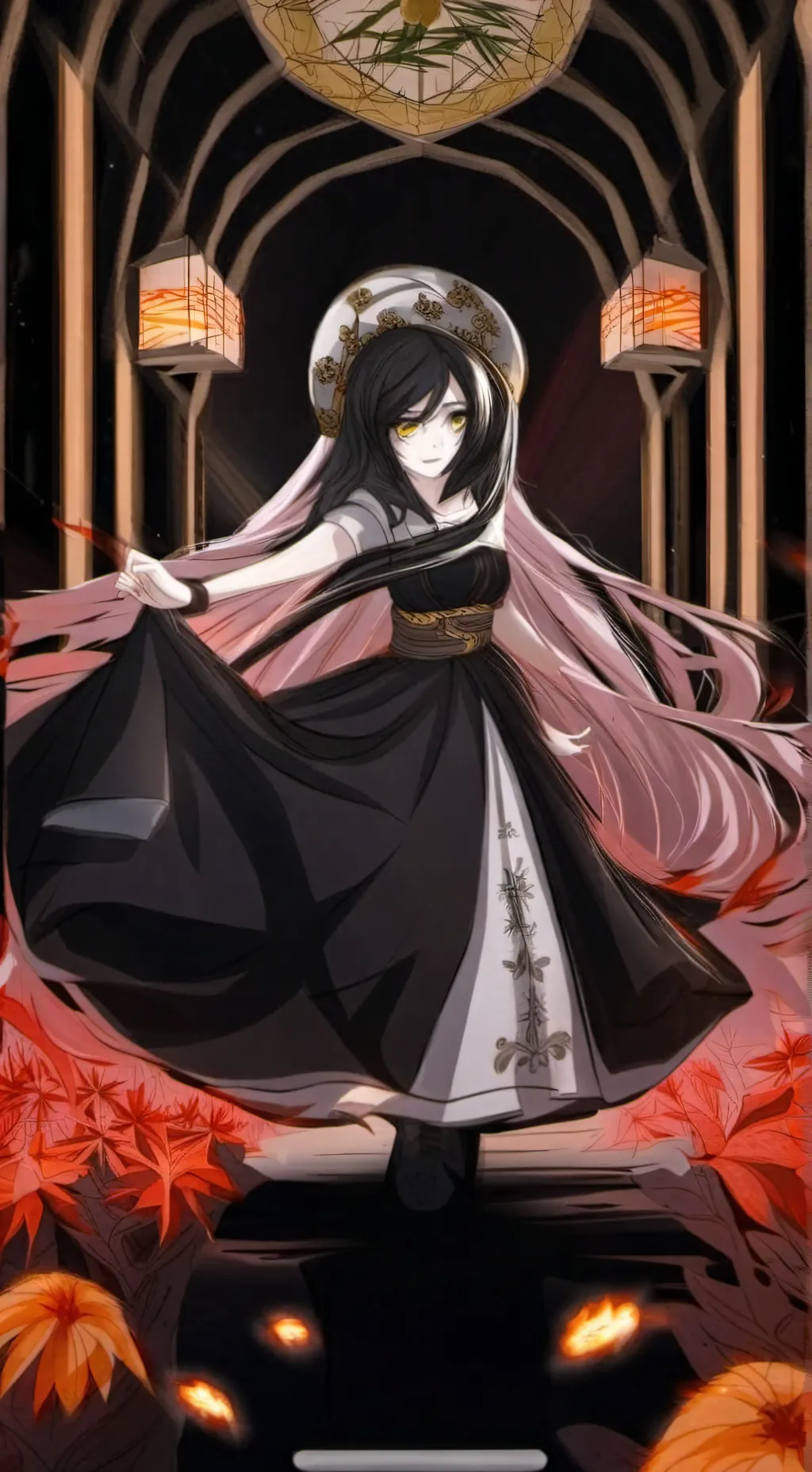 ai character: Йорогумо background