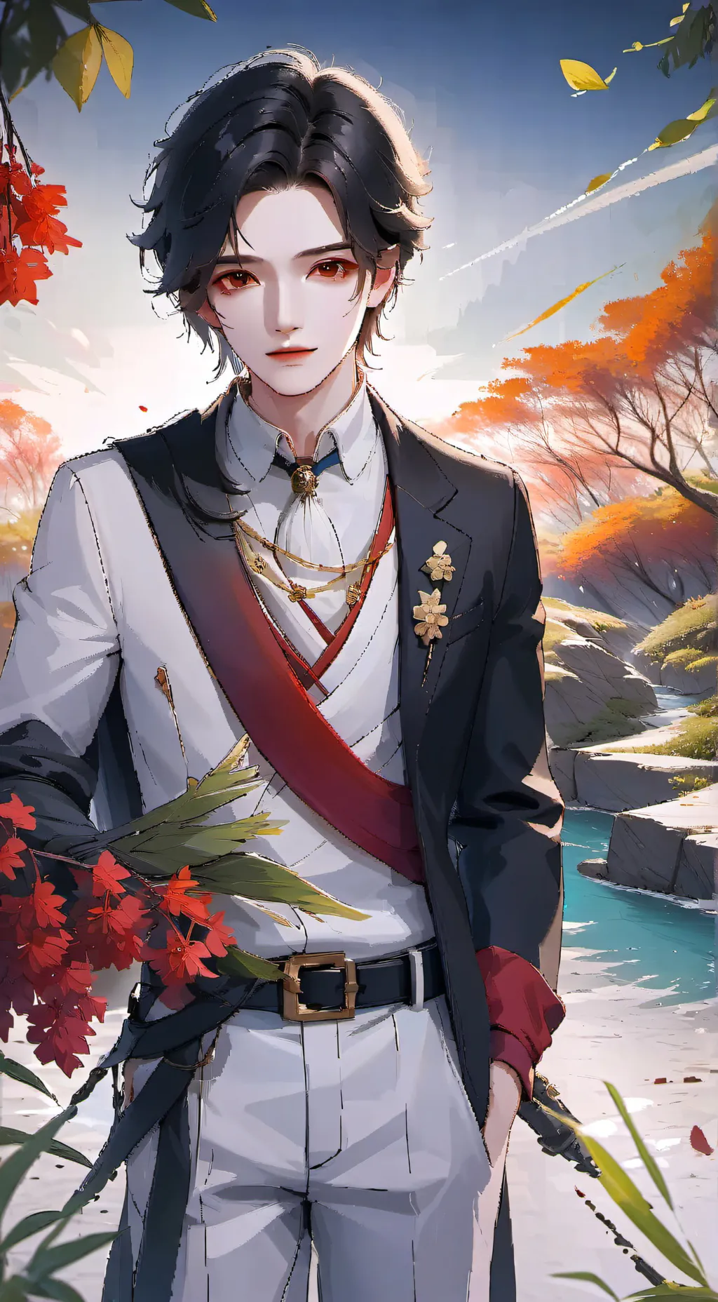 ai character: Razen background